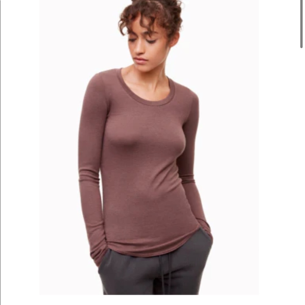 Aritzia Wilfred Free Diapason Longsleeve Shirt